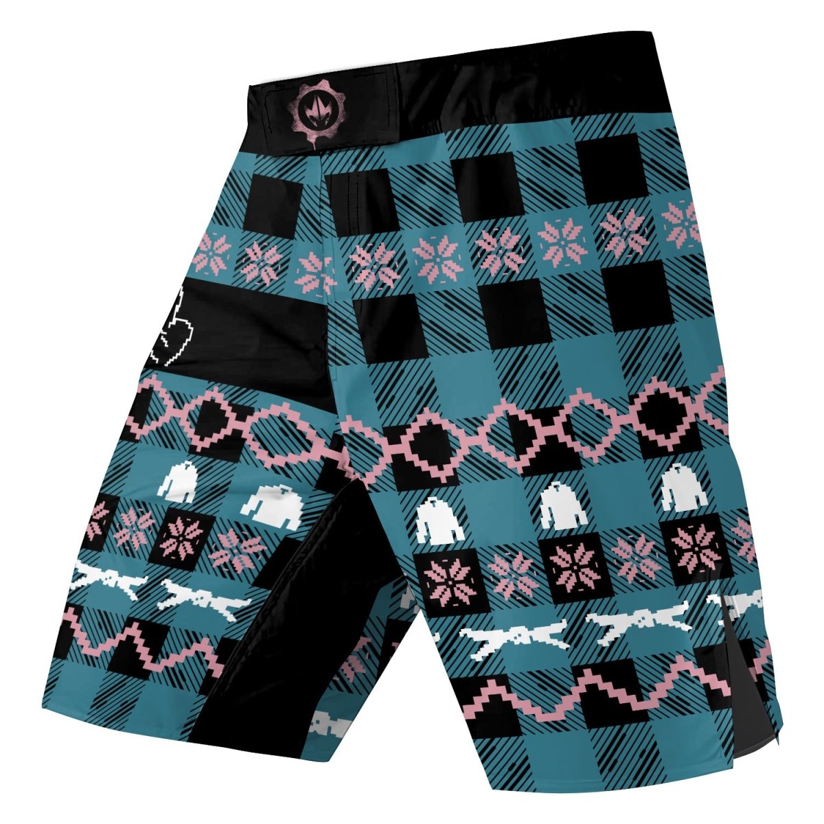 Save The Neck For Me Fight Shorts - BattleFitGear