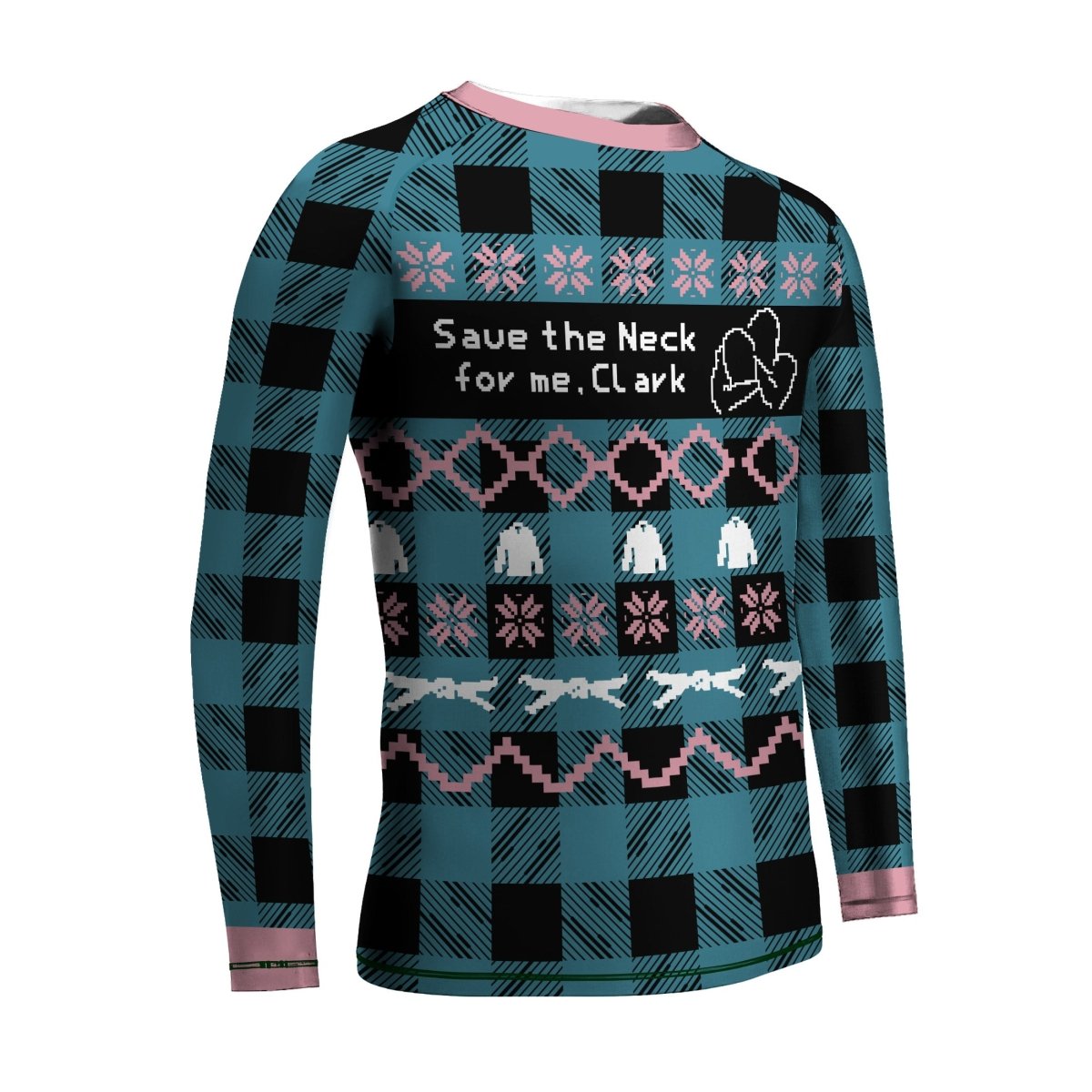 Save The Neck For Me Kids Rash Guard - BattleFitGear