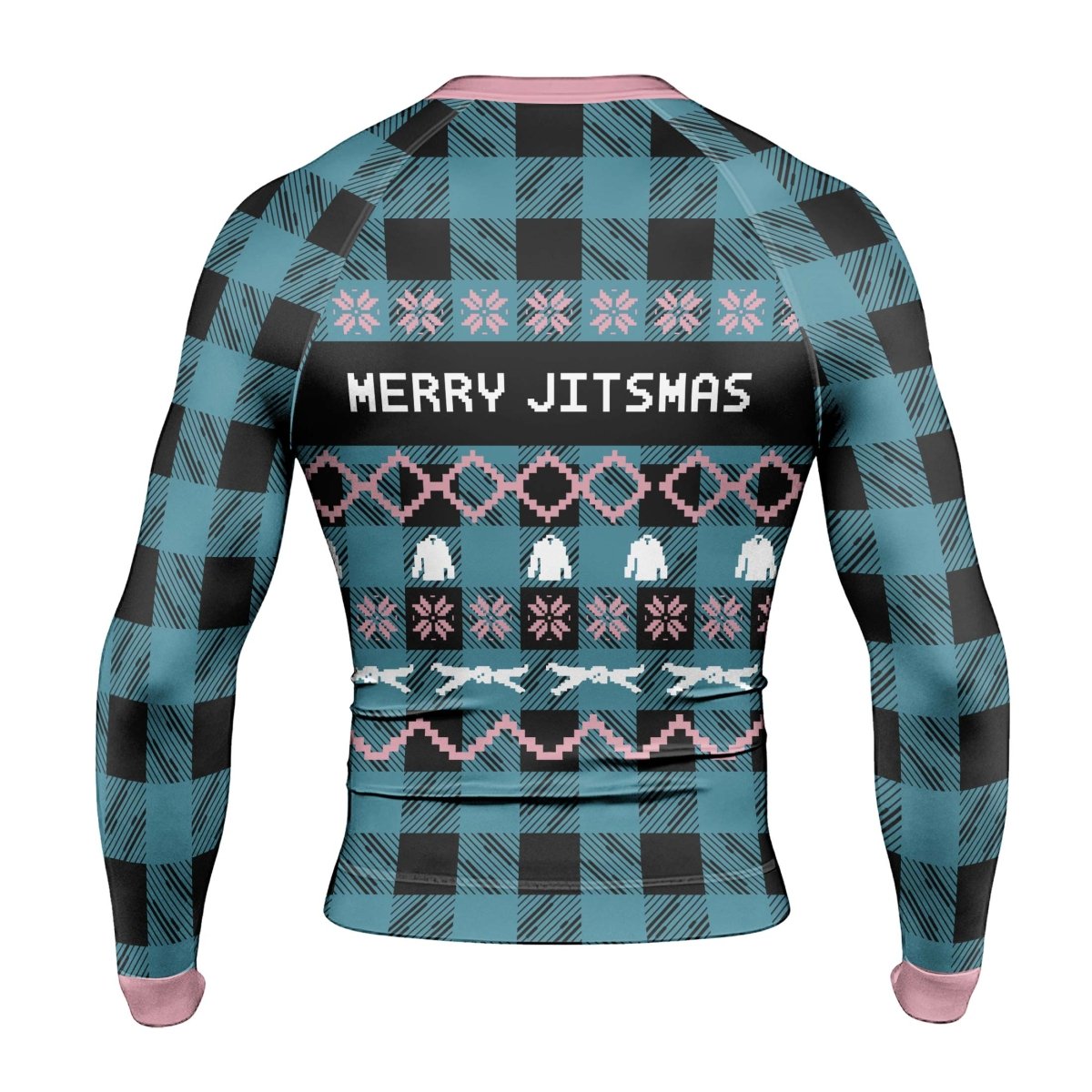 Save The Neck For Me Men's Long Sleeve Rash Guard - BattleFitGear