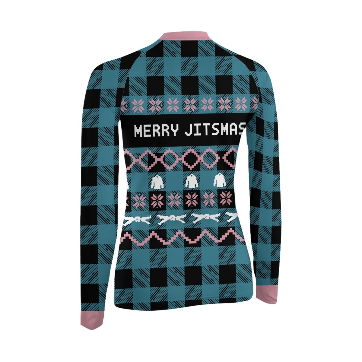 Save The Neck For Me Women's Long Sleeve Rash Guard - BattleFitGear