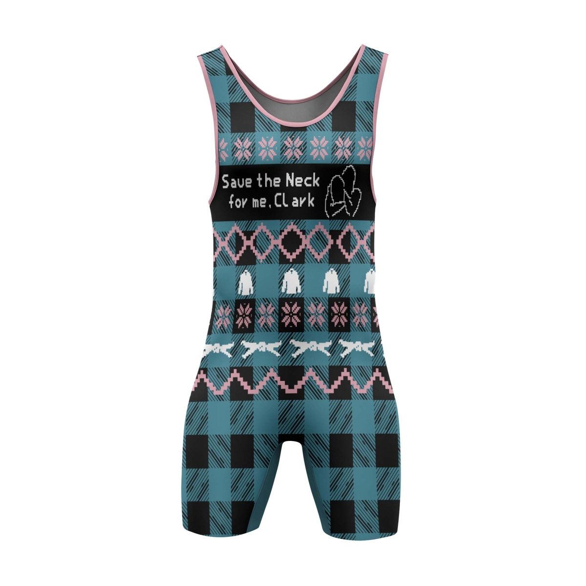 Save The Neck For Me Wrestling Singlets - BattleFitGear