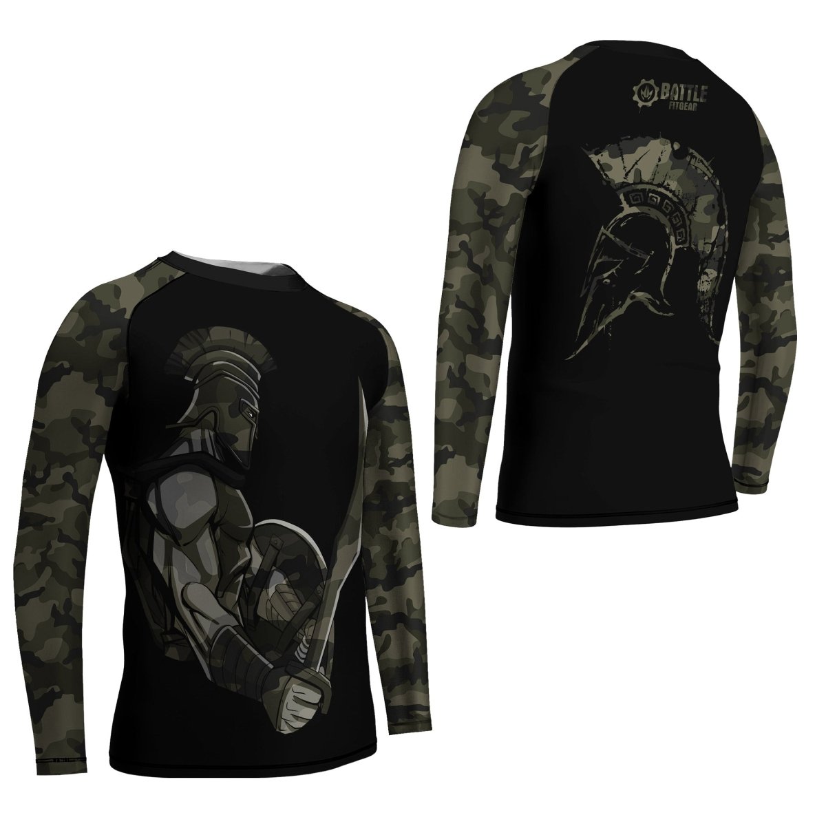 Spartan Guardian Kids Rash Guard - BattleFitGear