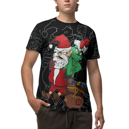 Grinch Christmas T-shirt - BattleFitGear