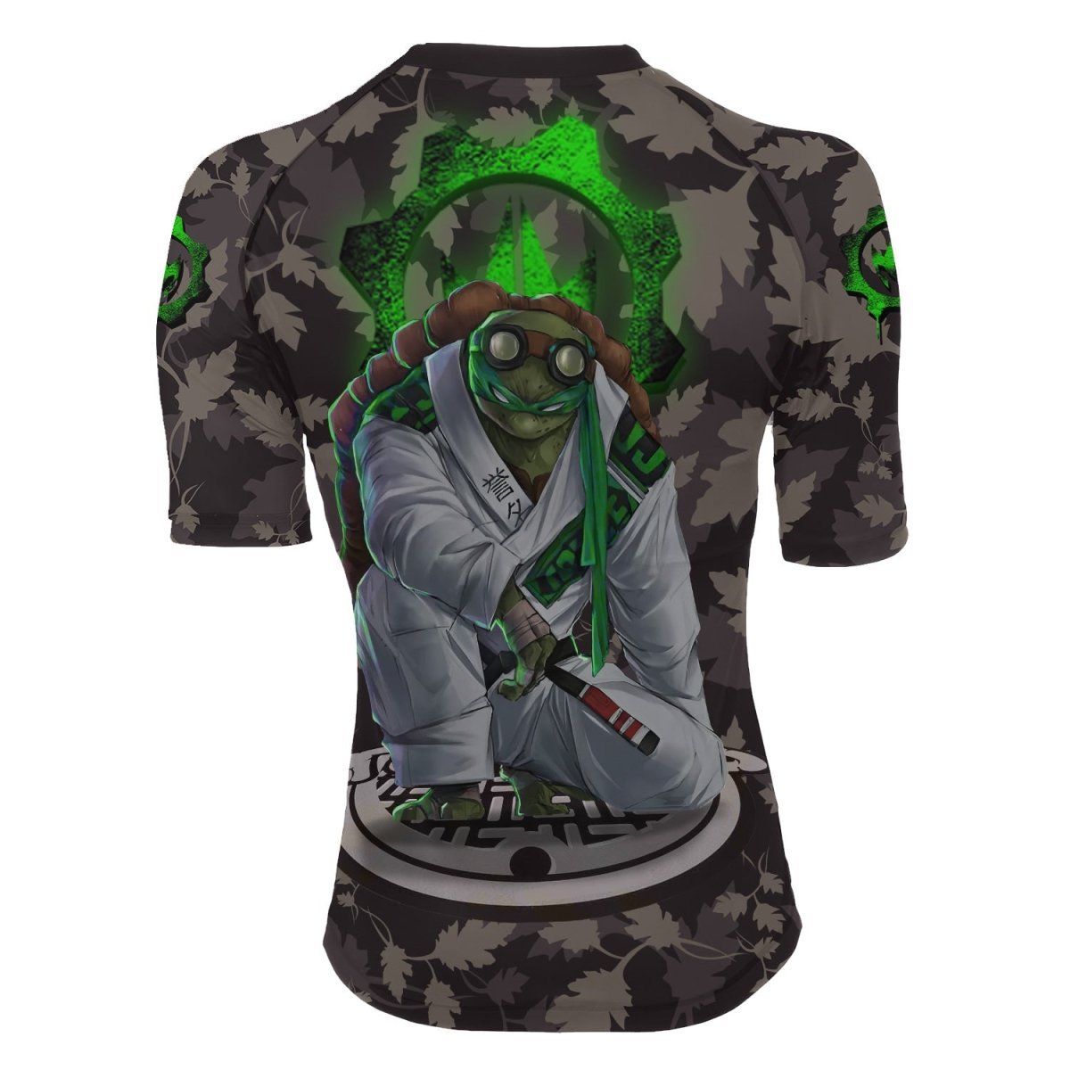 Teenage Mutant Ninja Turtle Women's Short Sleeve Rash Guard - BattleFitGear