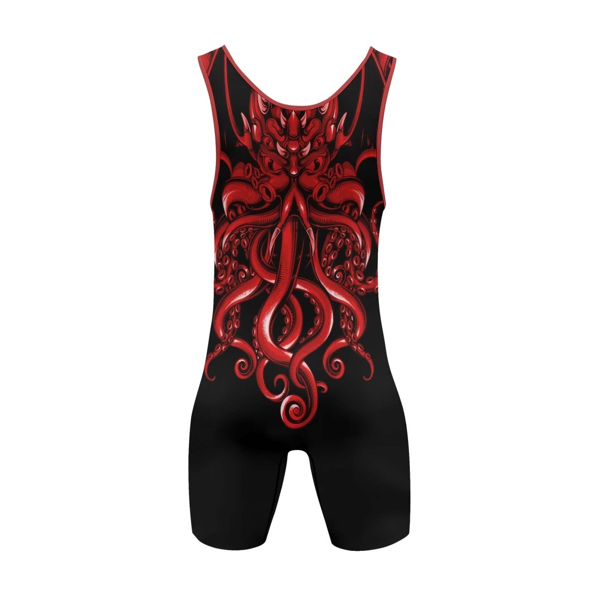 The Call Of Cthulhu RED Wrestling Singlets - BattleFitGear