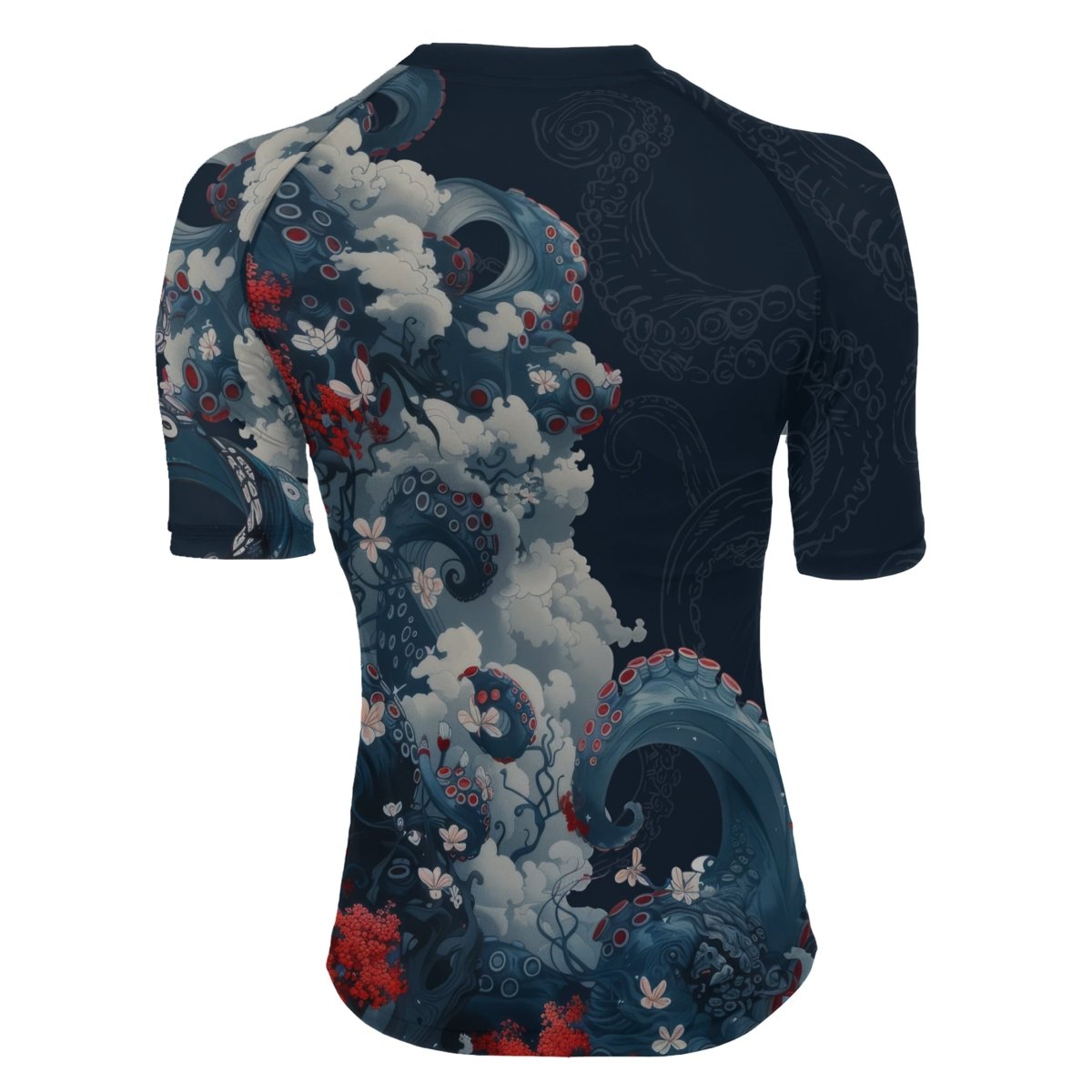 The Kraken's Garden Women's Short Sleeve Rash Guard - BattleFitGear