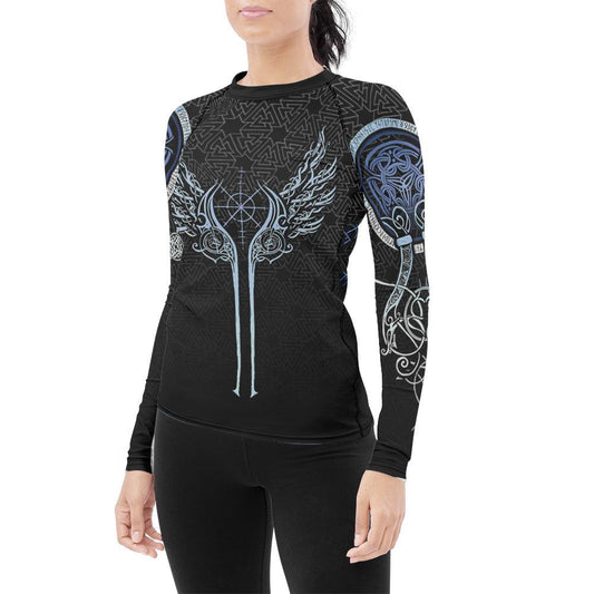The Valkyries of Valhalla Women's Long Sleeve Rash Guard