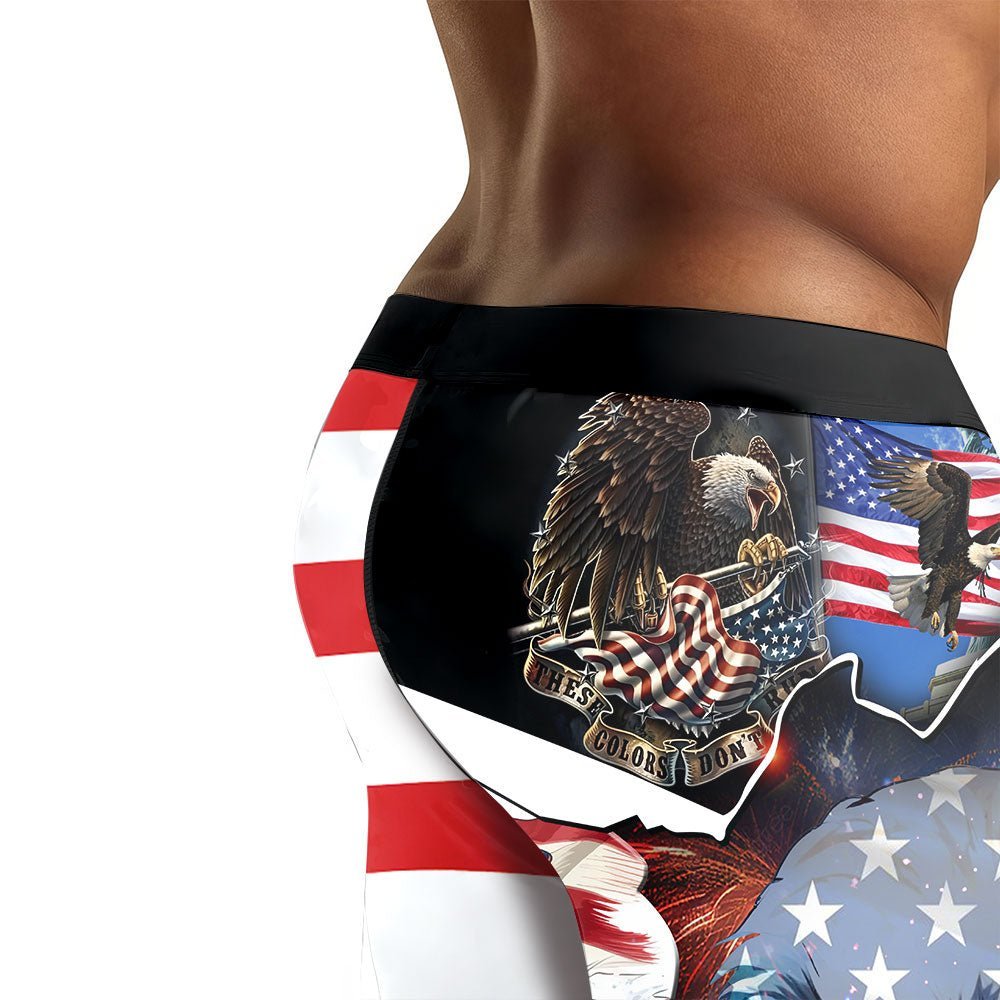 These Colors Don't Run Men's Compression Leggings - BattleFitGear