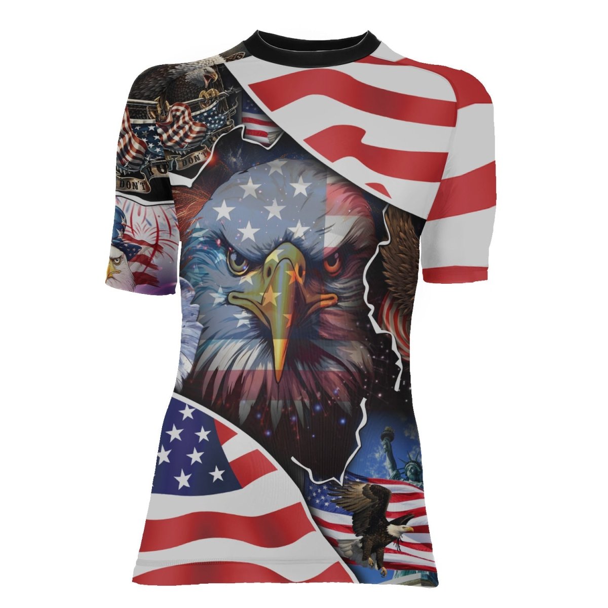 These Colors Don't Run Women's Short Sleeve Rash Guard - BattleFitGear