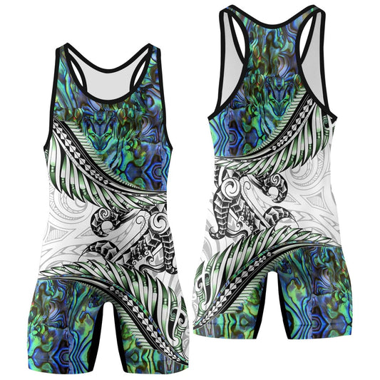 Tribal Maori Tattoo Wrestling Singlets - BattleFitGear