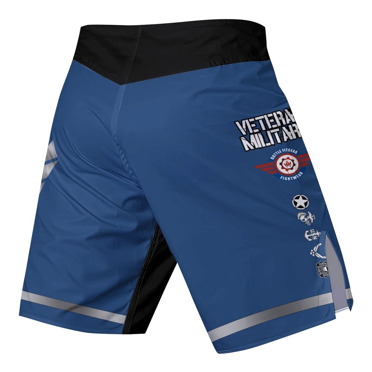 USA Air Force Veteran Military Fight Shorts - BattleFitGear