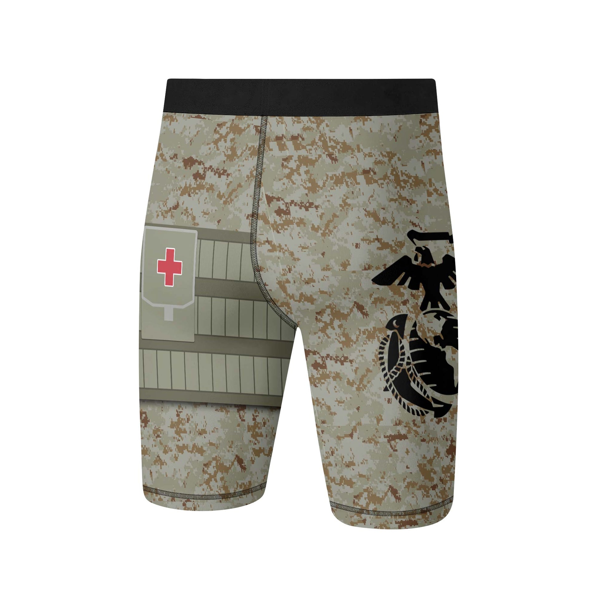 USA Marine Corp Veteran Compression Shorts