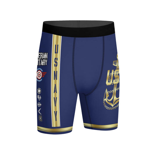 USA Navy Veteran Compression Shorts