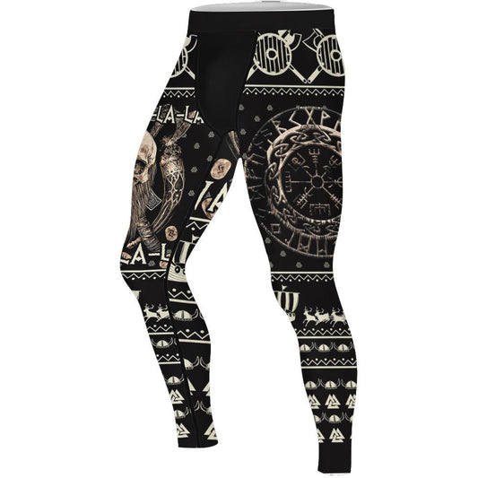Valhalla Falalala Men's Compression Leggings - BattleFitGear