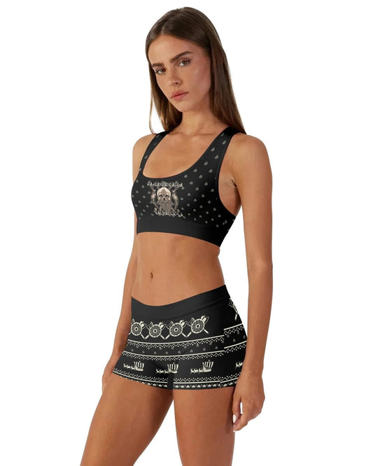 Valhalla Falalala Women's Padded Sports Bra - BattleFitGear