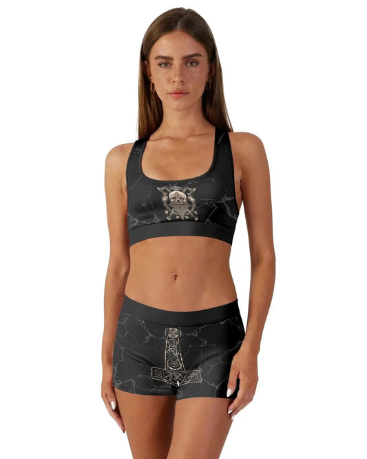 Vegvisir Valhalla Women's Padded Sports Bra - BattleFitGear