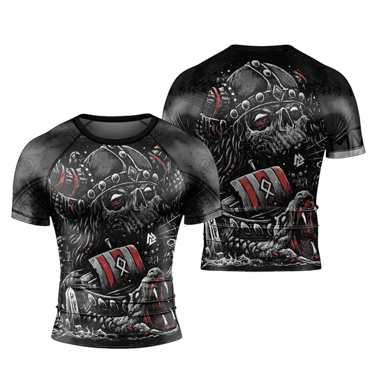 Viking Reaper Men's Short Sleeve Rash Guard