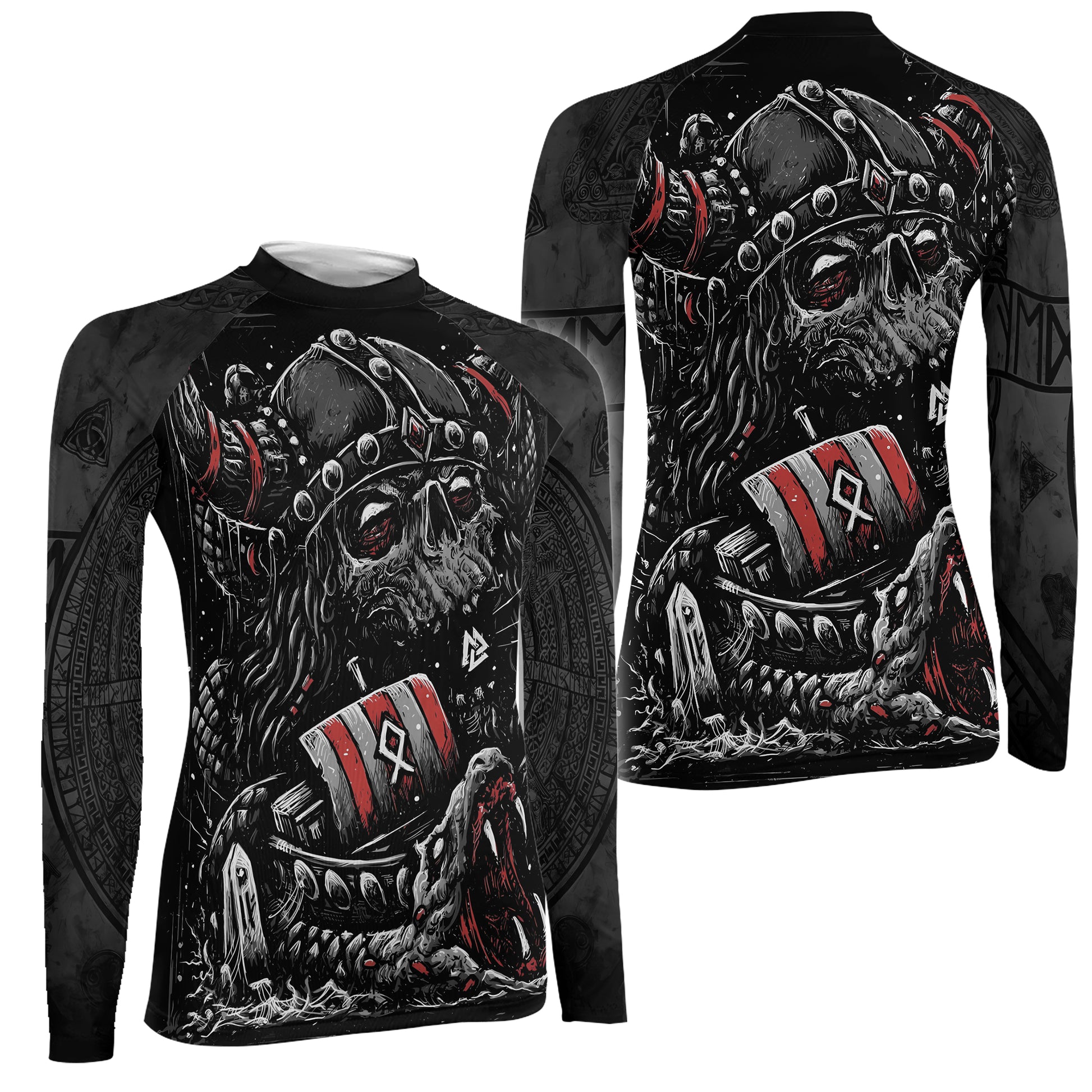 Viking Reaper Women's Long Sleeve Rash Guard