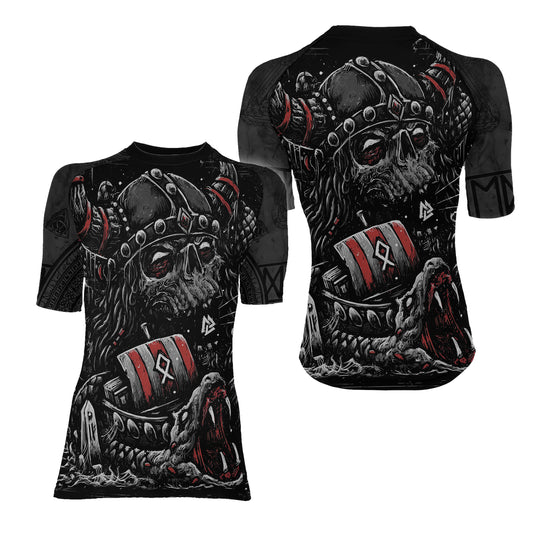 Viking Reaper Women's Short Sleeve Rash Guard