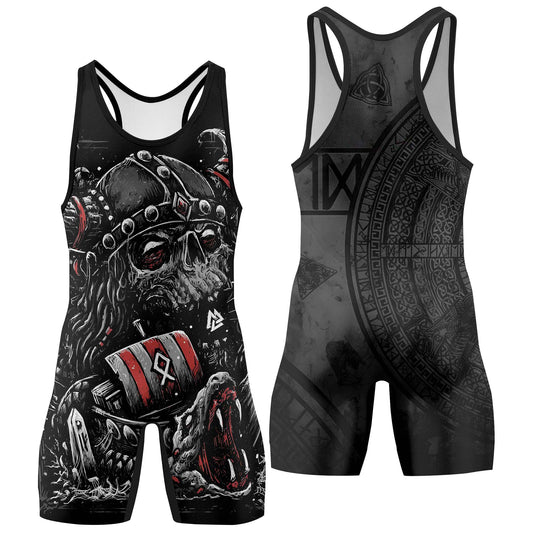 Viking Reaper Wrestling Singlets