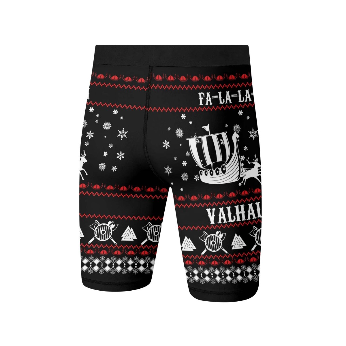 Viking Santa's Sleigh Compression Shorts - BattleFitGear