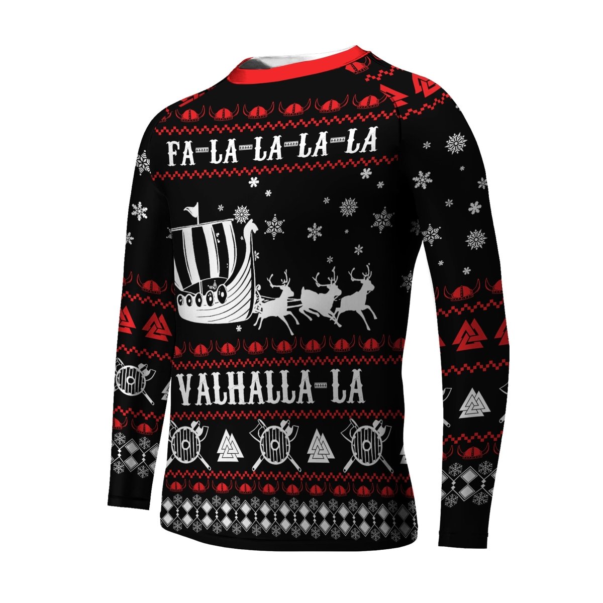 Viking Santa's Sleigh Kids Rash Guard - BattleFitGear