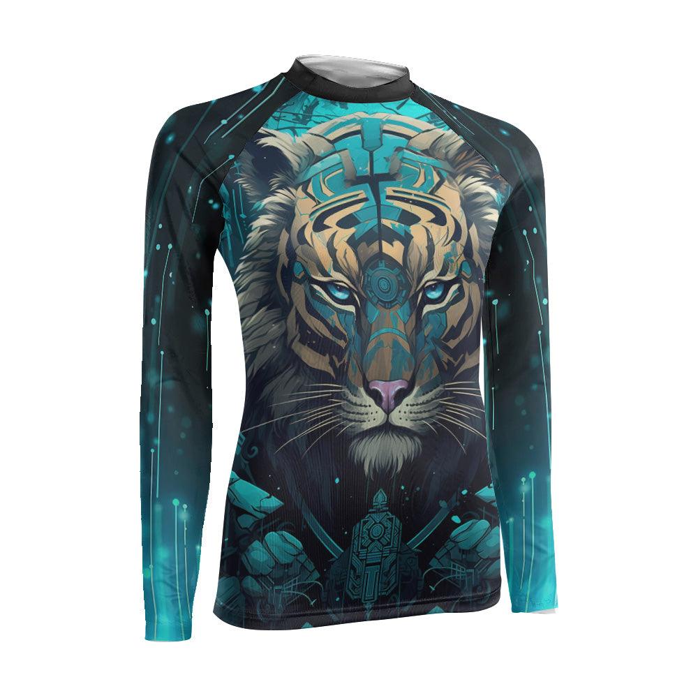 Tiger Light Women's Long Sleeve Rash Guard