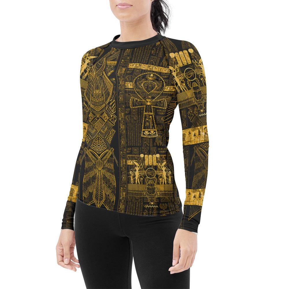 Book Of The Dead-Limited Women's Long Sleeve Rash Guard