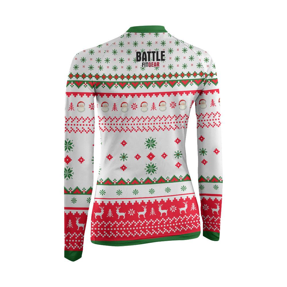 Merry Jitsmas Women's Long Sleeve Rash Guard