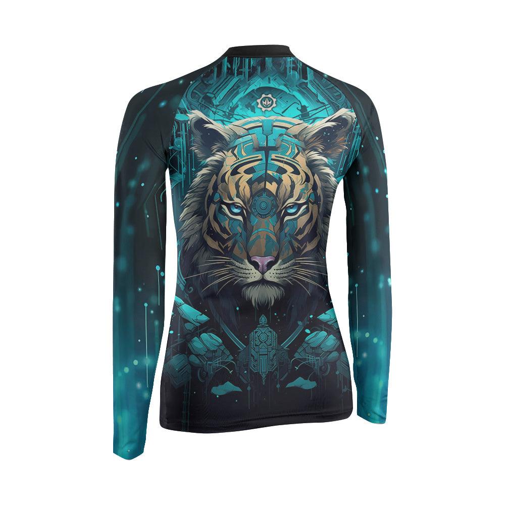 Tiger Light Women's Long Sleeve Rash Guard