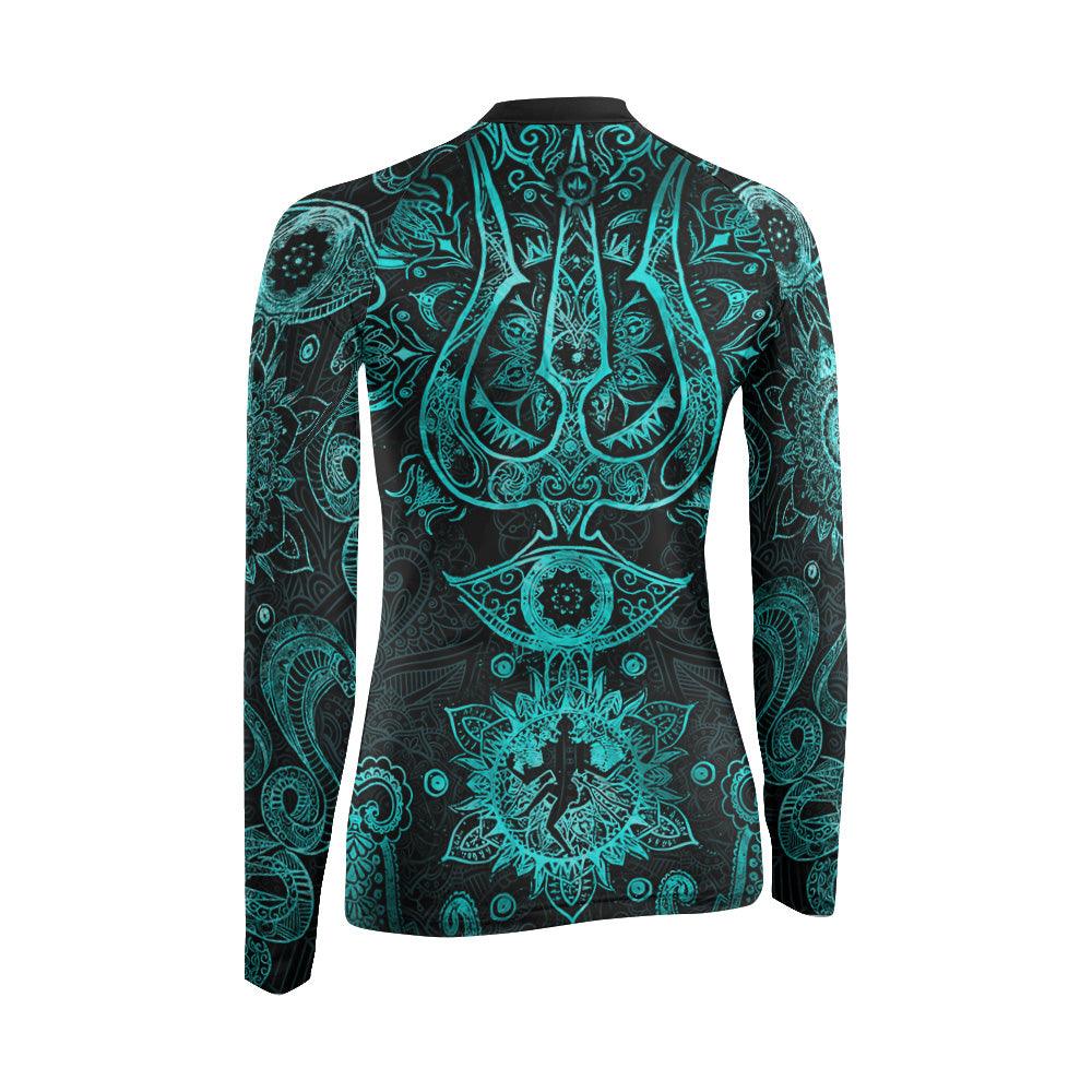 Snake King Vasuki Women's Long Sleeve Rash Guard