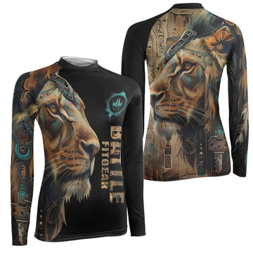 Acient Lion Women's Long Sleeve Rash Guard