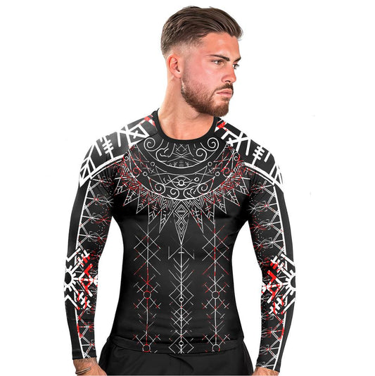 Sol Rune Men's Long Sleeve Rash Guard