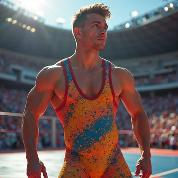 Wrestling Singlet HQ Festival-Edition Singlets: Carnival Prints for Summer Opens