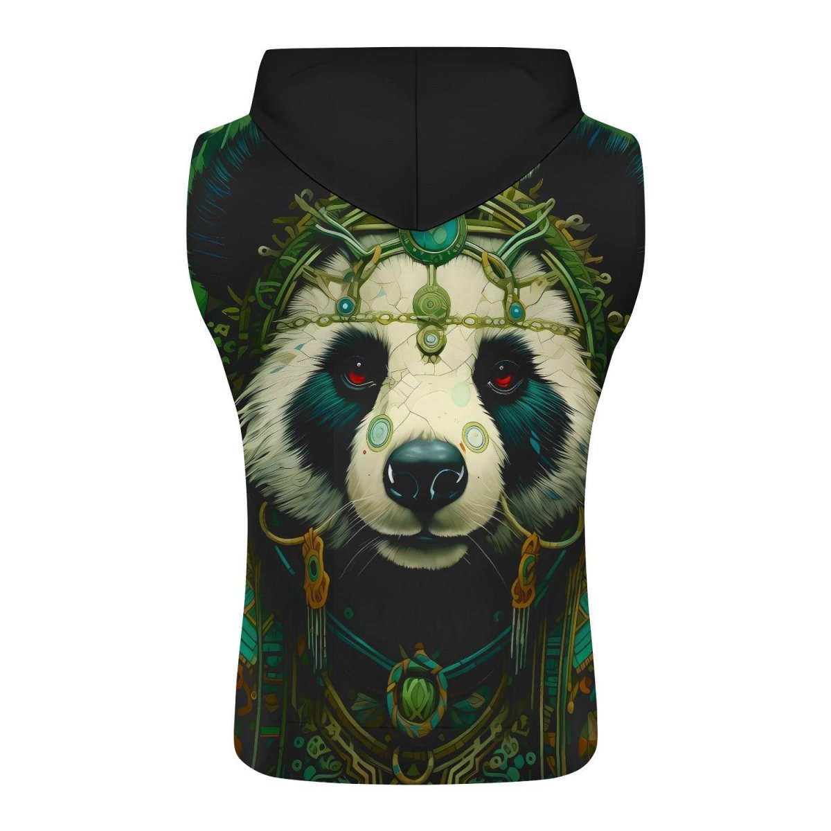 Native Panda Sleeveless Pullover & Zip Hoodie - BattleFitGear