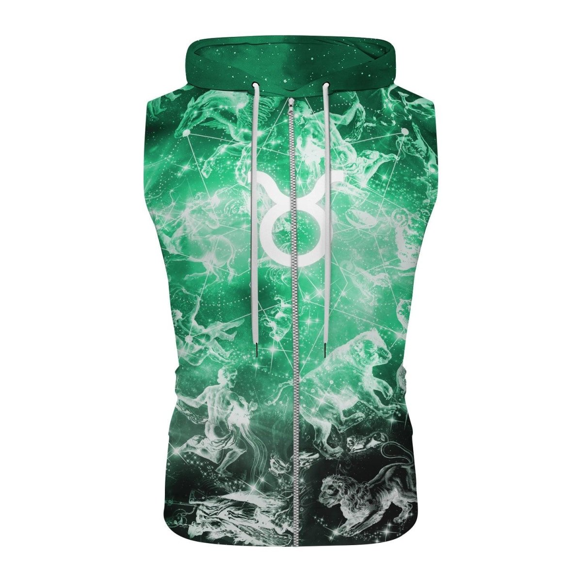 Zodiac Taurus Sleeveless Pullover & Zip Hoodie - BattleFitGear