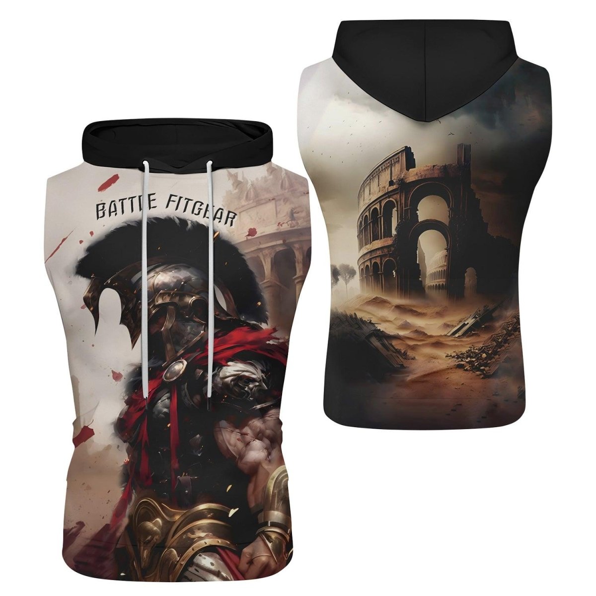 Gladiator Sleeveless Pullover & Zip Hoodie - BattleFitGear