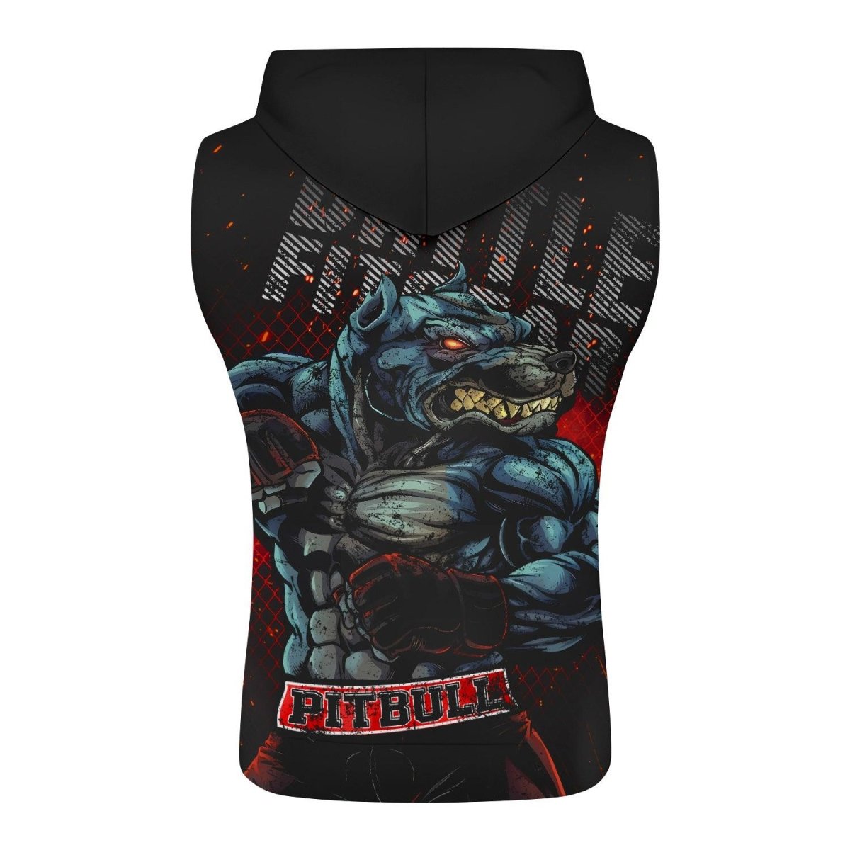 Pitbull Sleeveless Pullover & Zip Hoodie - BattleFitGear