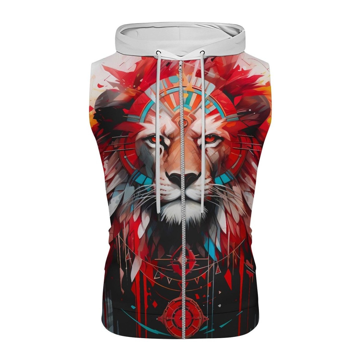 Lion Native Sleeveless Pullover & Zip Hoodie - BattleFitGear