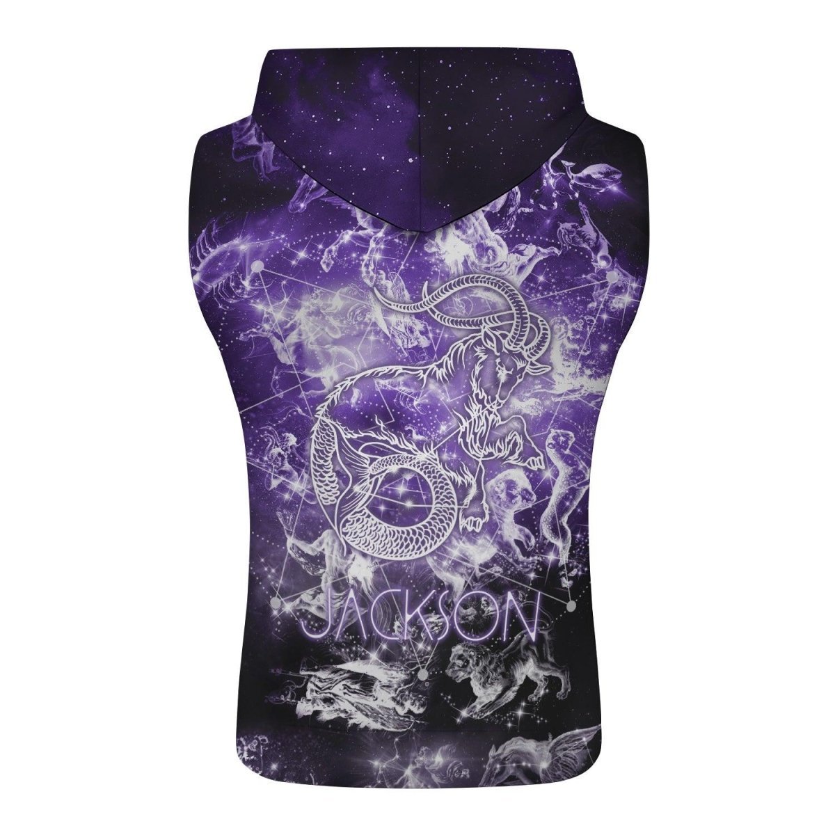 Zodiac Capricorn Sleeveless Pullover & Zip Hoodie - BattleFitGear