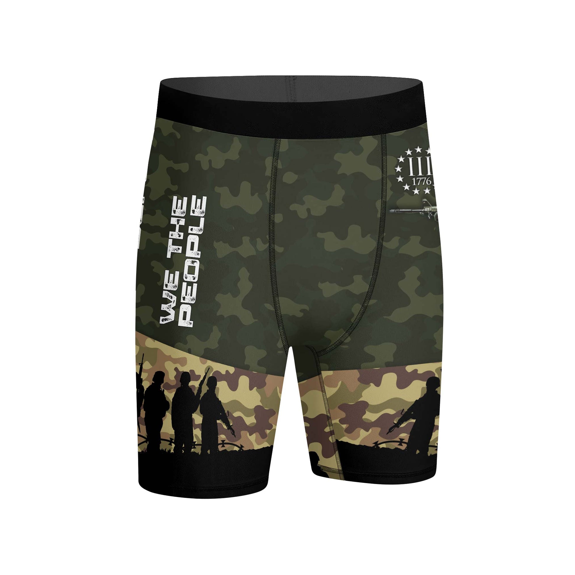 1776 US Army Compression Shorts