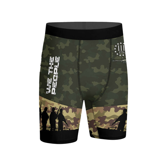 1776 US Army Compression Shorts