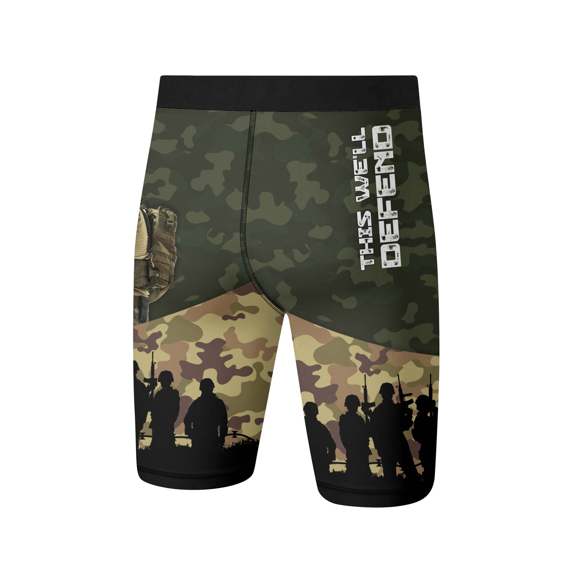 1776 US Army Compression Shorts