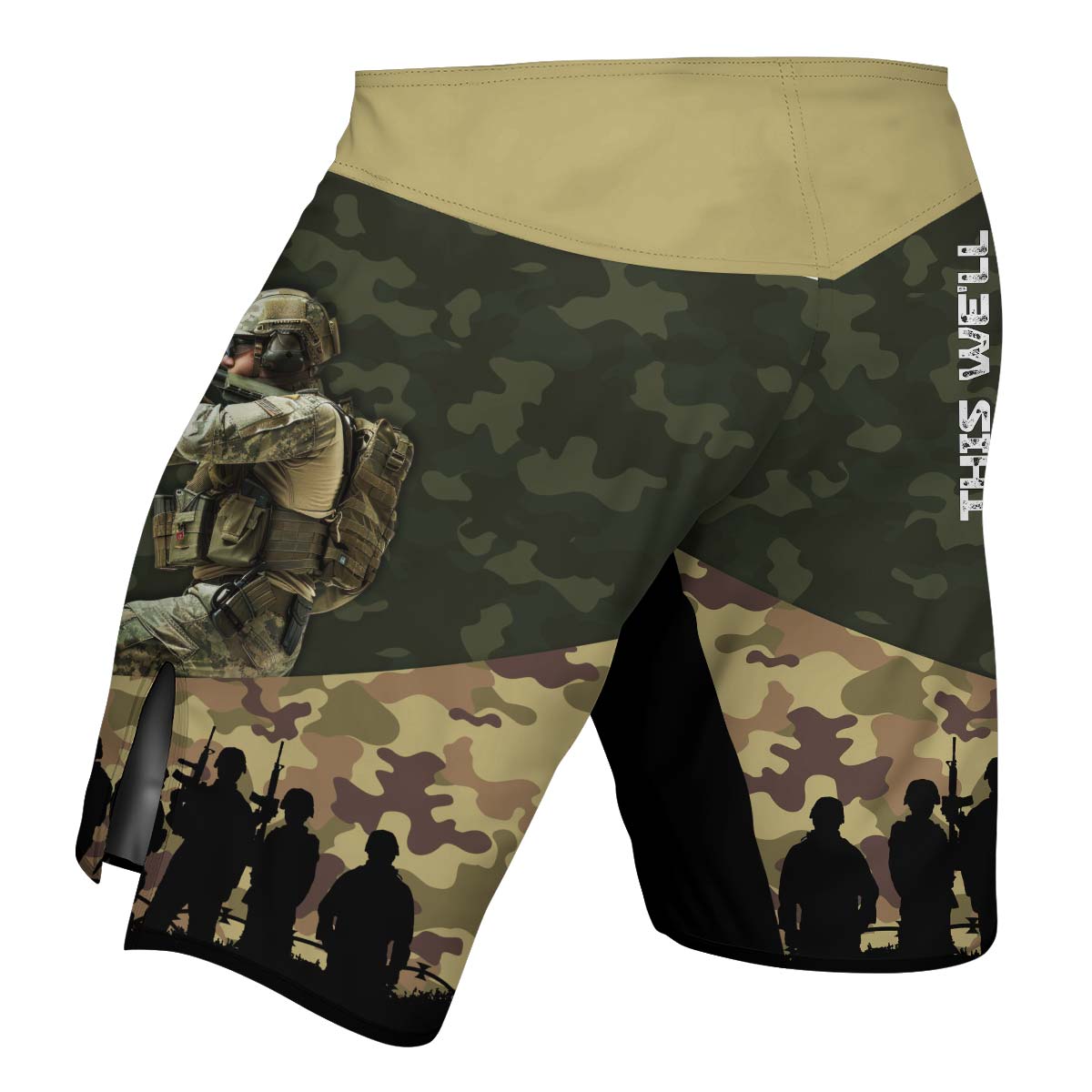 1776 US Army Fight Shorts