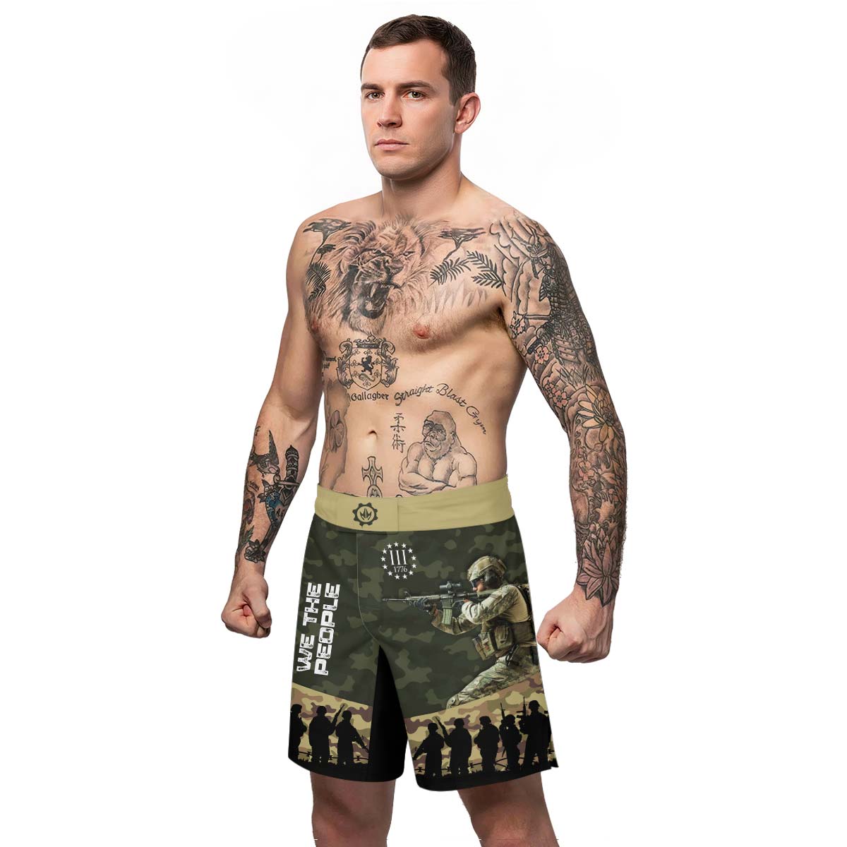 1776 US Army Fight Shorts