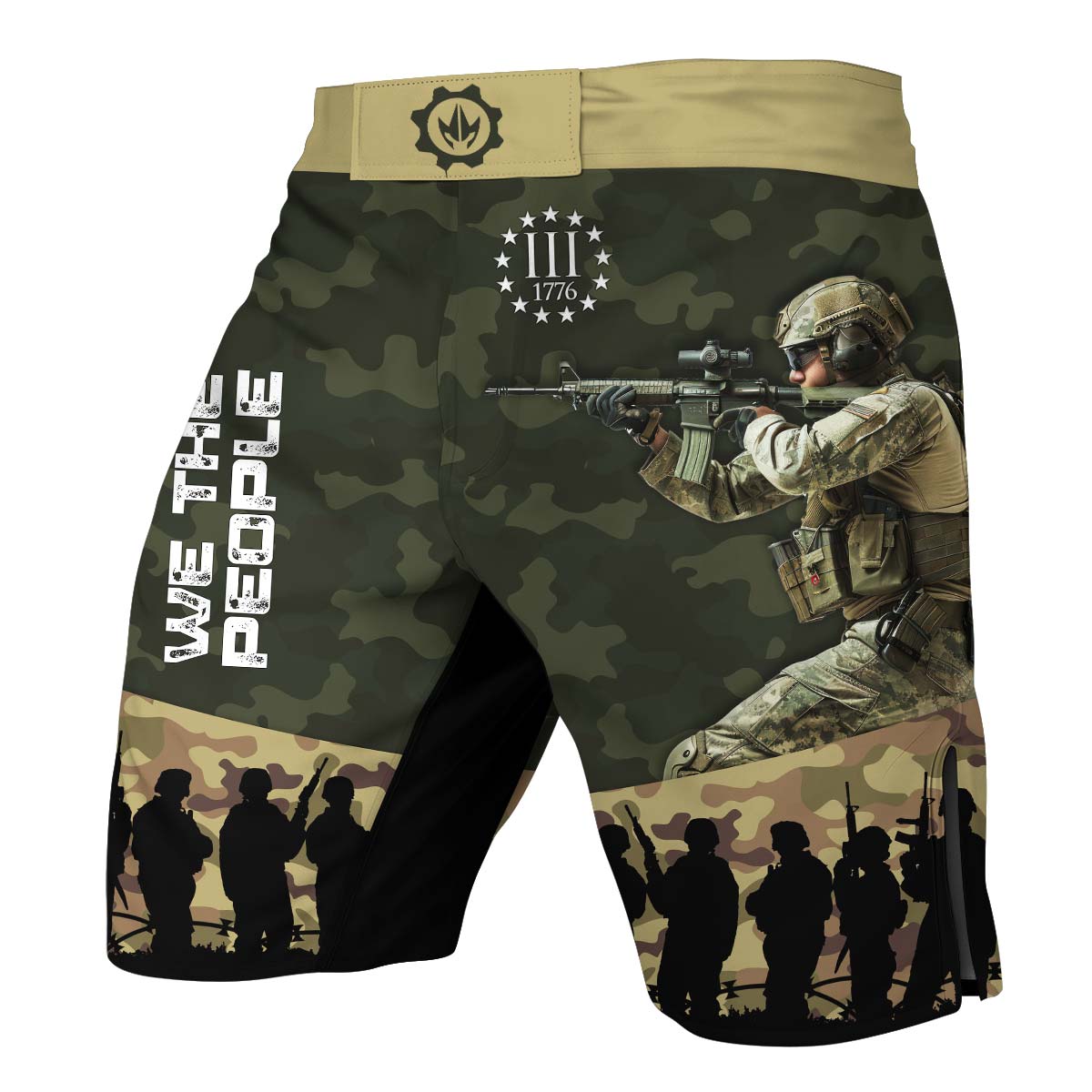 1776 US Army Fight Shorts