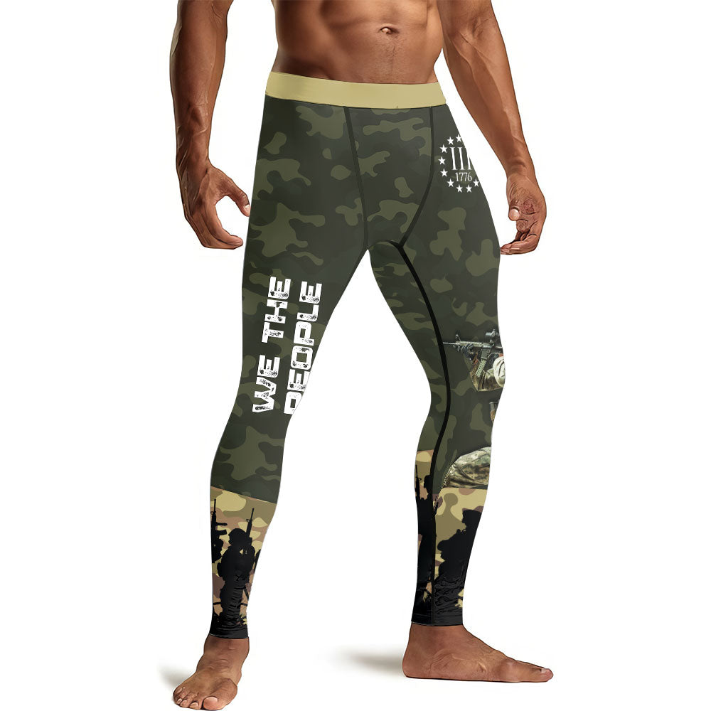 1776 US Army Men's Compression Leggings
