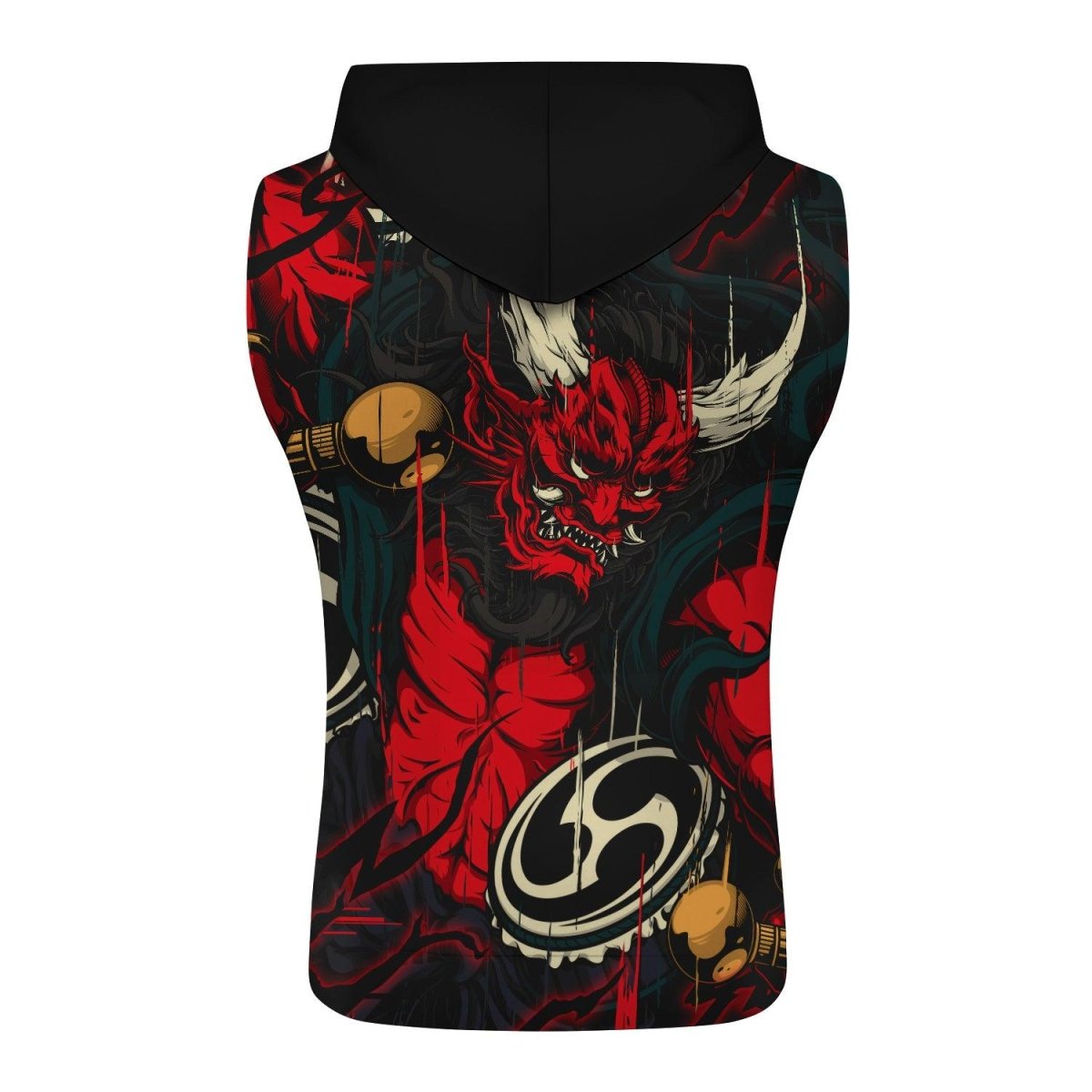 Raijin God Sleeveless Pullover & Zip Hoodie - BattleFitGear