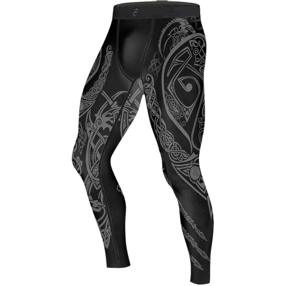 Viking Berserker Men's Compression Leggings