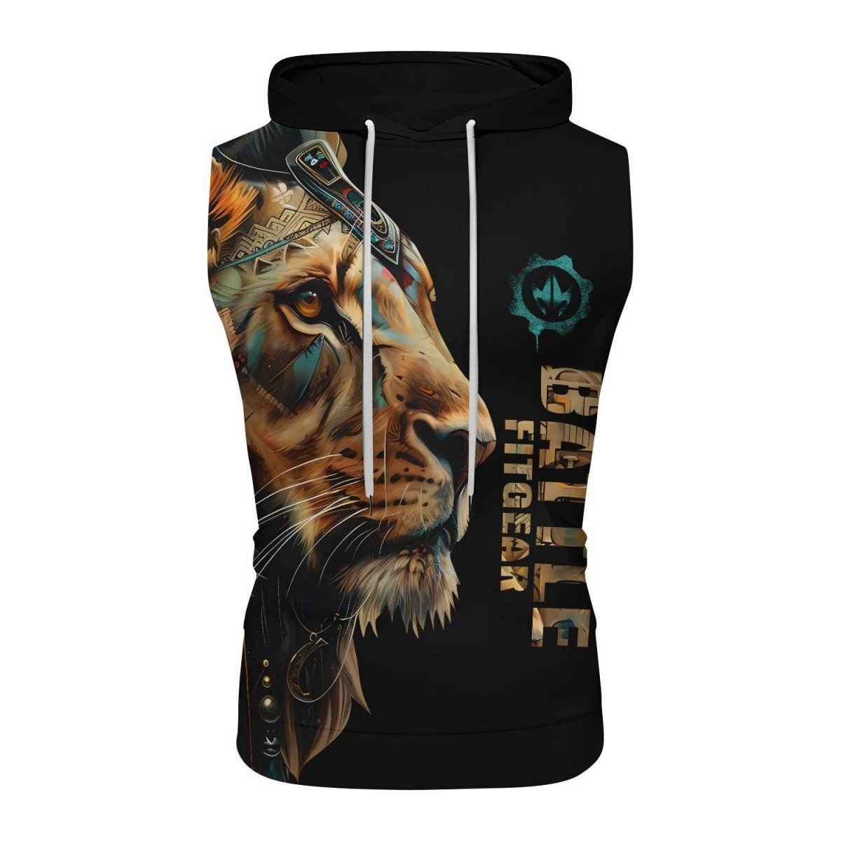 Acient Lion Sleeveless Pullover & Zip Hoodie - BattleFitGear